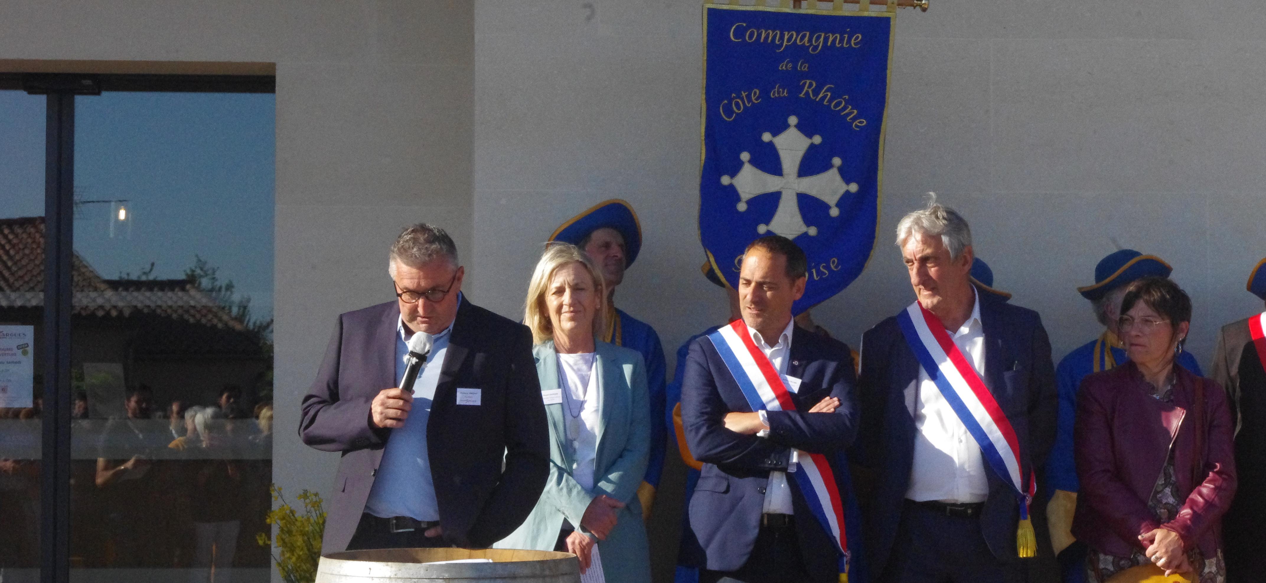 [Estézargues] Les vignerons inaugurent leur nouvelle cave
