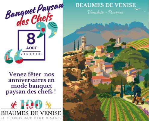 Banquet Paysan des Chefs à Beaumes de Venise (84)