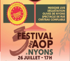 Le Festival des AOP de Nyons