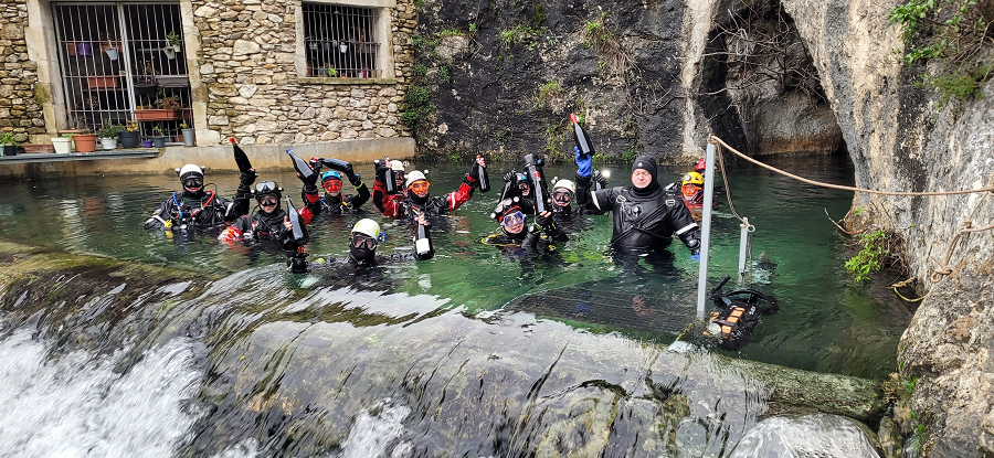 [CDRV] Bourg Saint-Andéol, Expérience  au cœur des  profondeurs