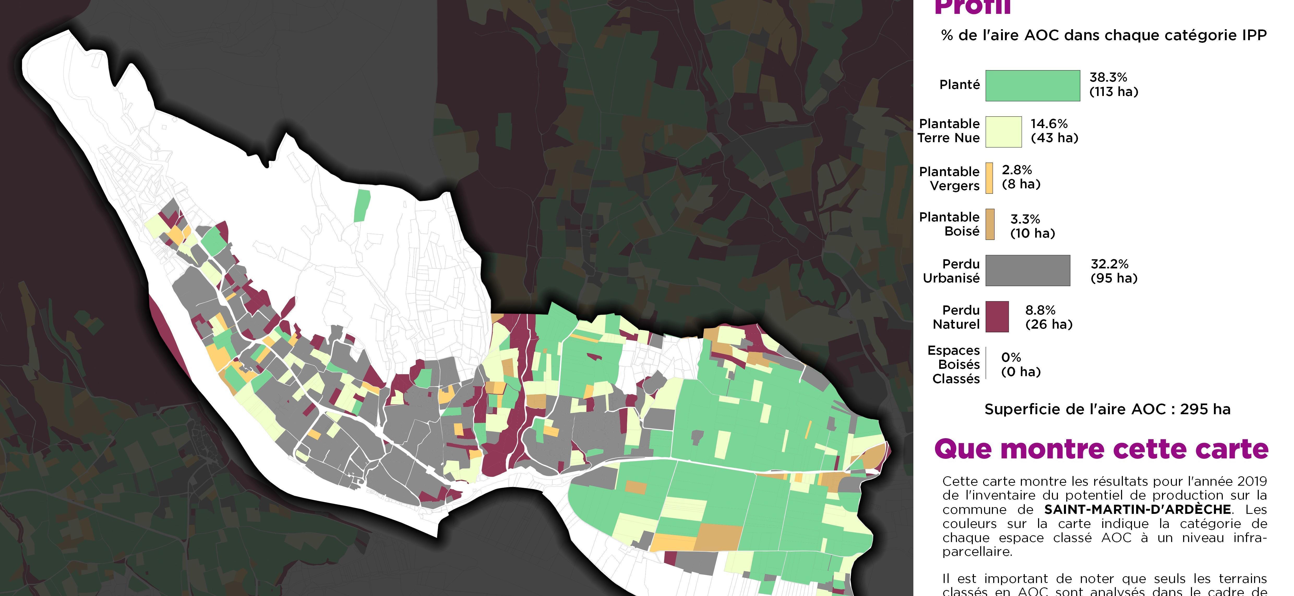 L'inventaire du potentiel de production en Vallée du Rhône