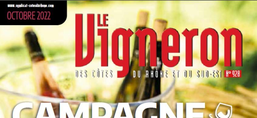 Le Vigneron d'octobre 2022 : utilisation VCI et VSI et bilan de campagne