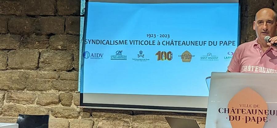 [Châteauneuf du Pape] 100 ans d’expériences collectives