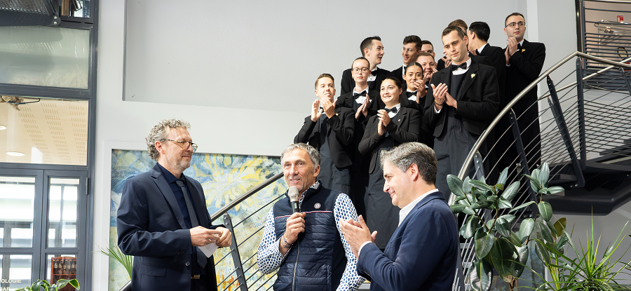 |Tain l’Hermitage] Cérémonie  de remise des  diplômes de  la promotion  sommeliers  2024